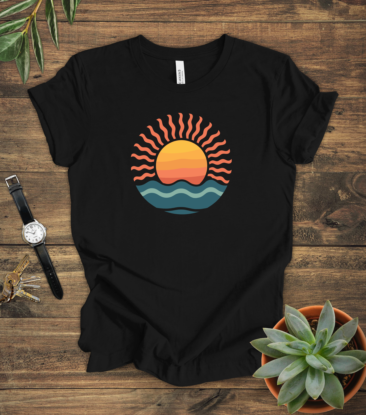 Retro Sunset Tee
