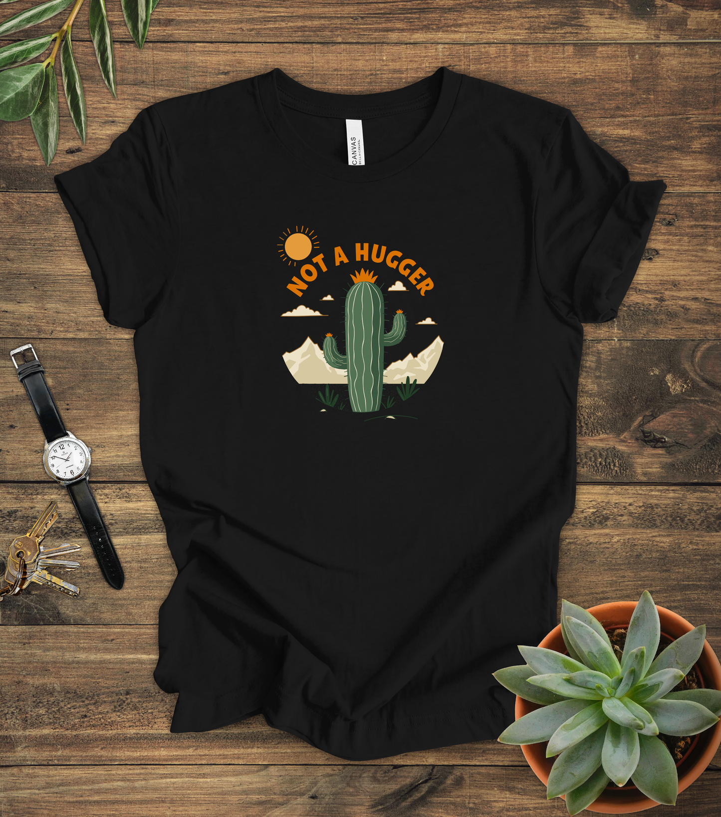 "Not a Hugger" Tee
