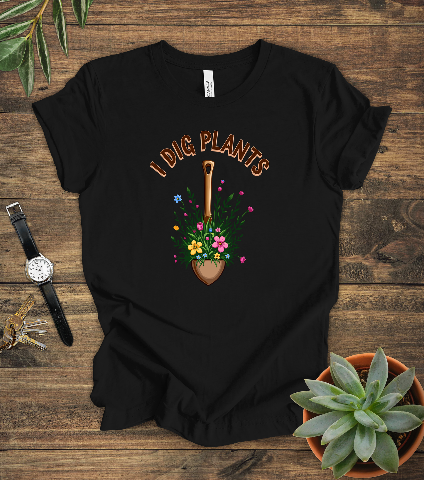 "I Dig Plants" Tee