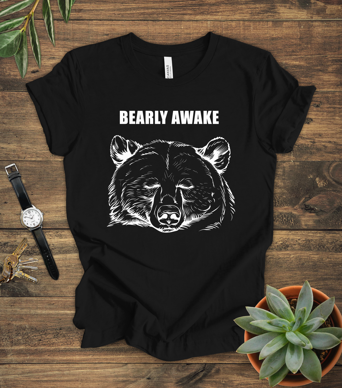 "Bearly Awake" Tee