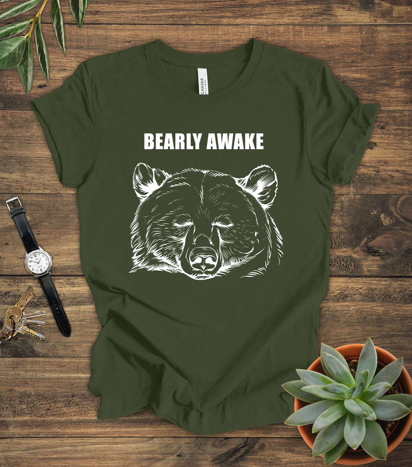 "Bearly Awake" Tee