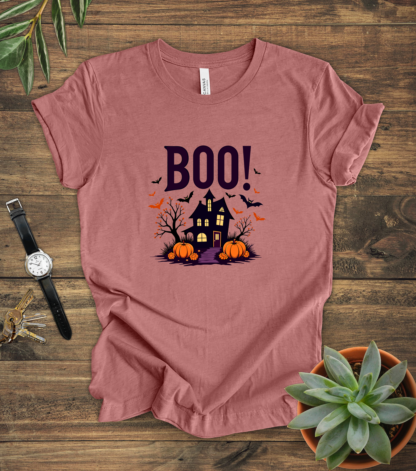 "Boo" Halloween Tee