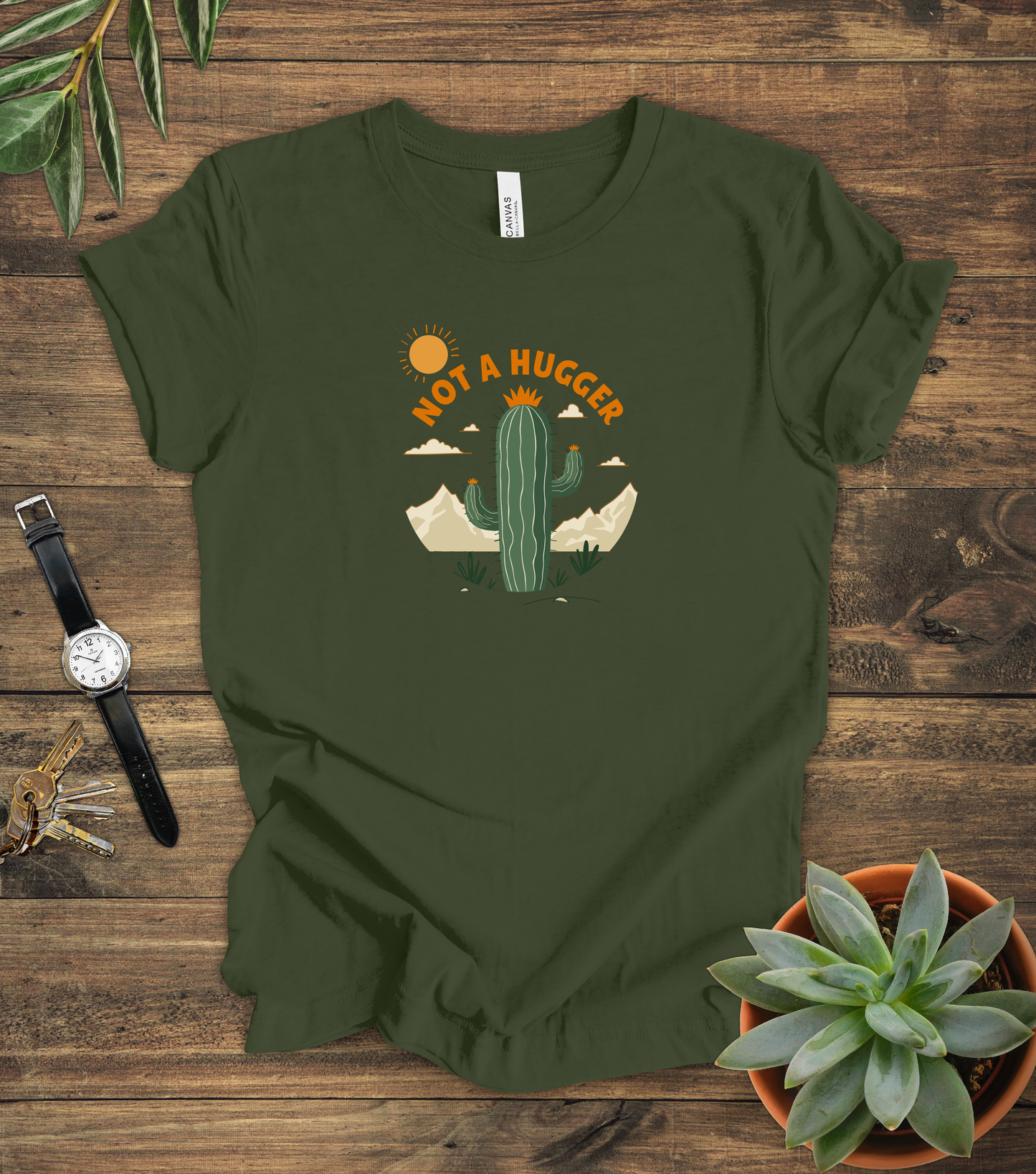 "Not a Hugger" Tee