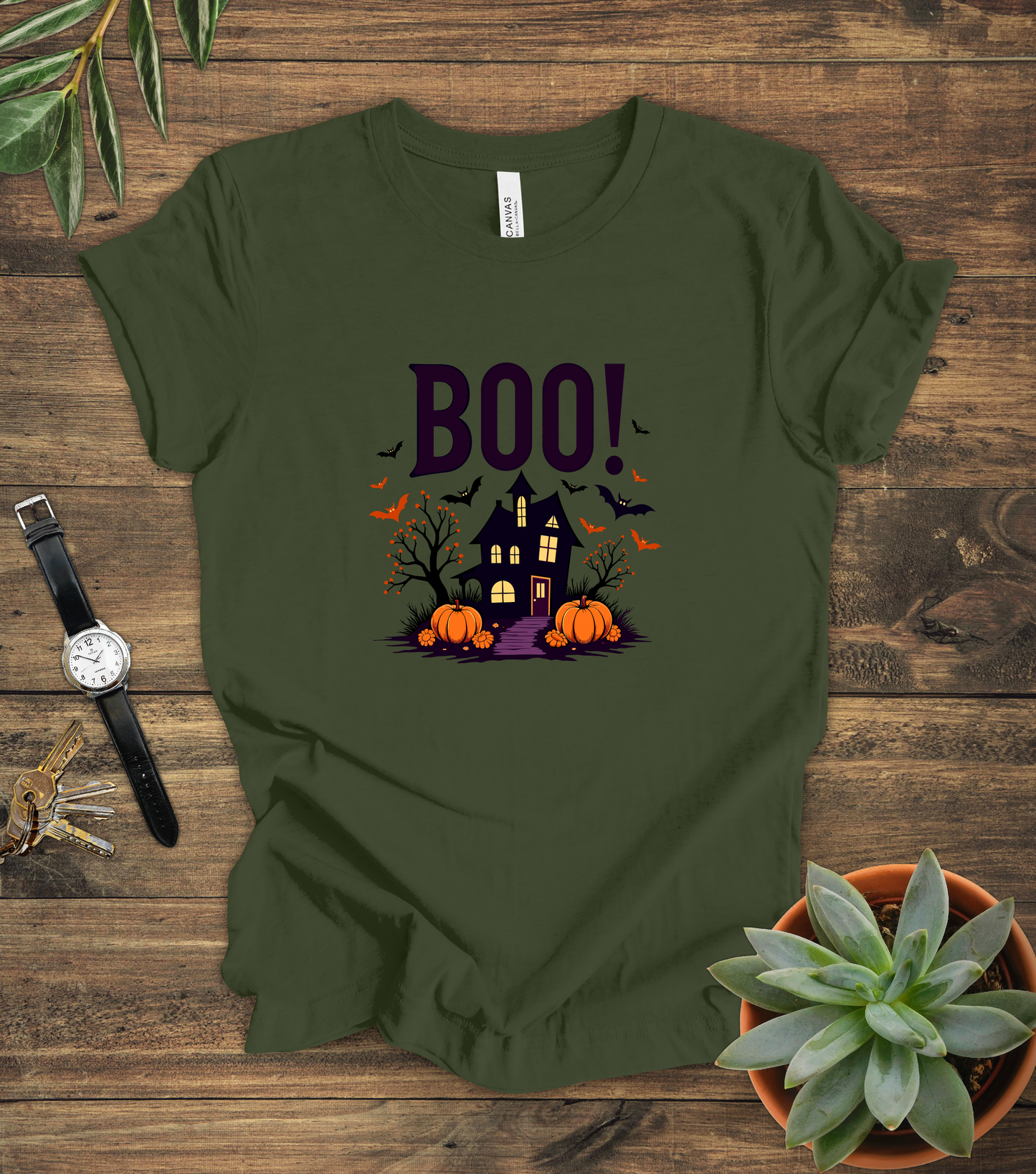 "Boo" Halloween Tee