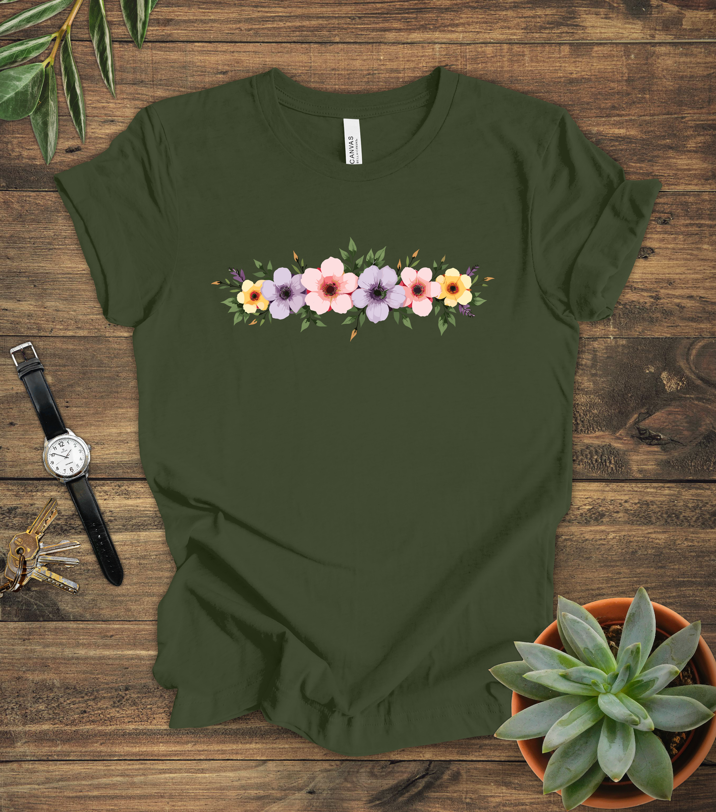 Flower Heads Graphic Tee