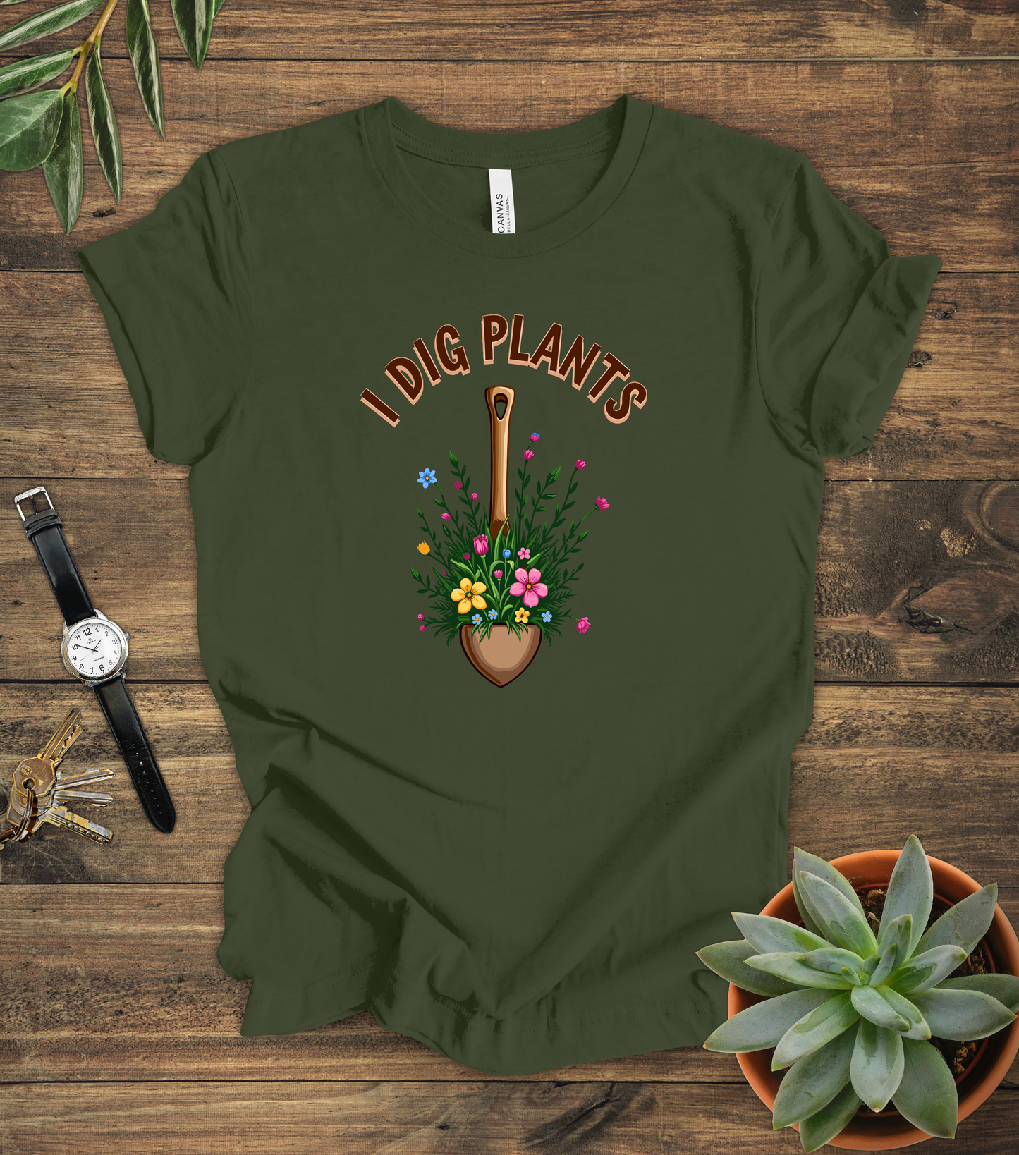 "I Dig Plants" Tee