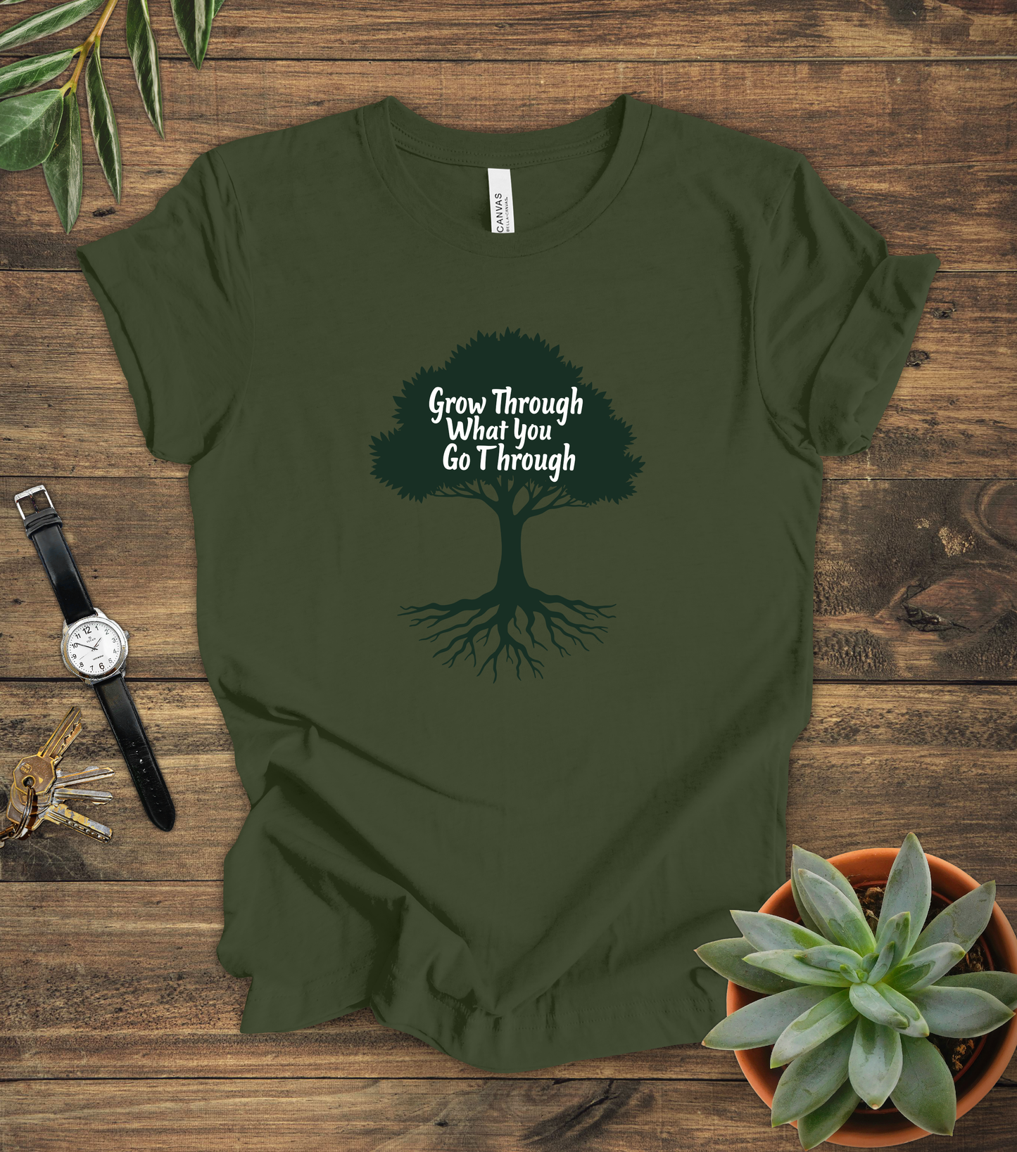 "Grow Through What You Go Through" Tee