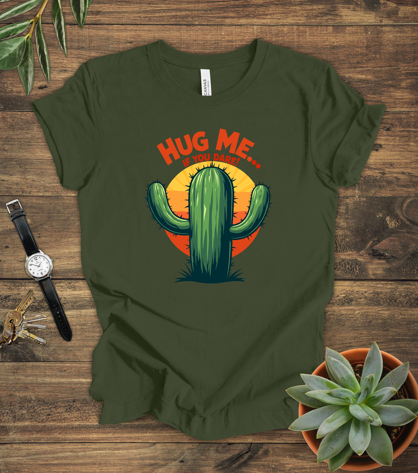 "Hug Me If You Dare" Tee