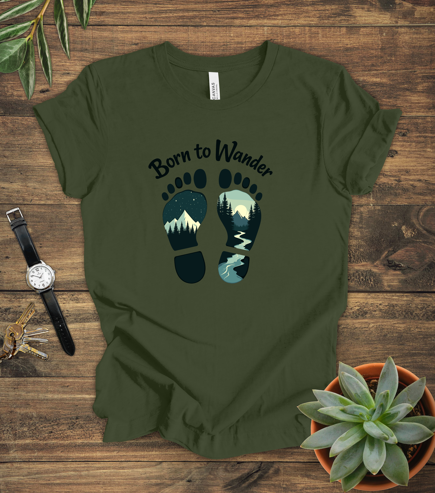 "Born To Wander" Tee