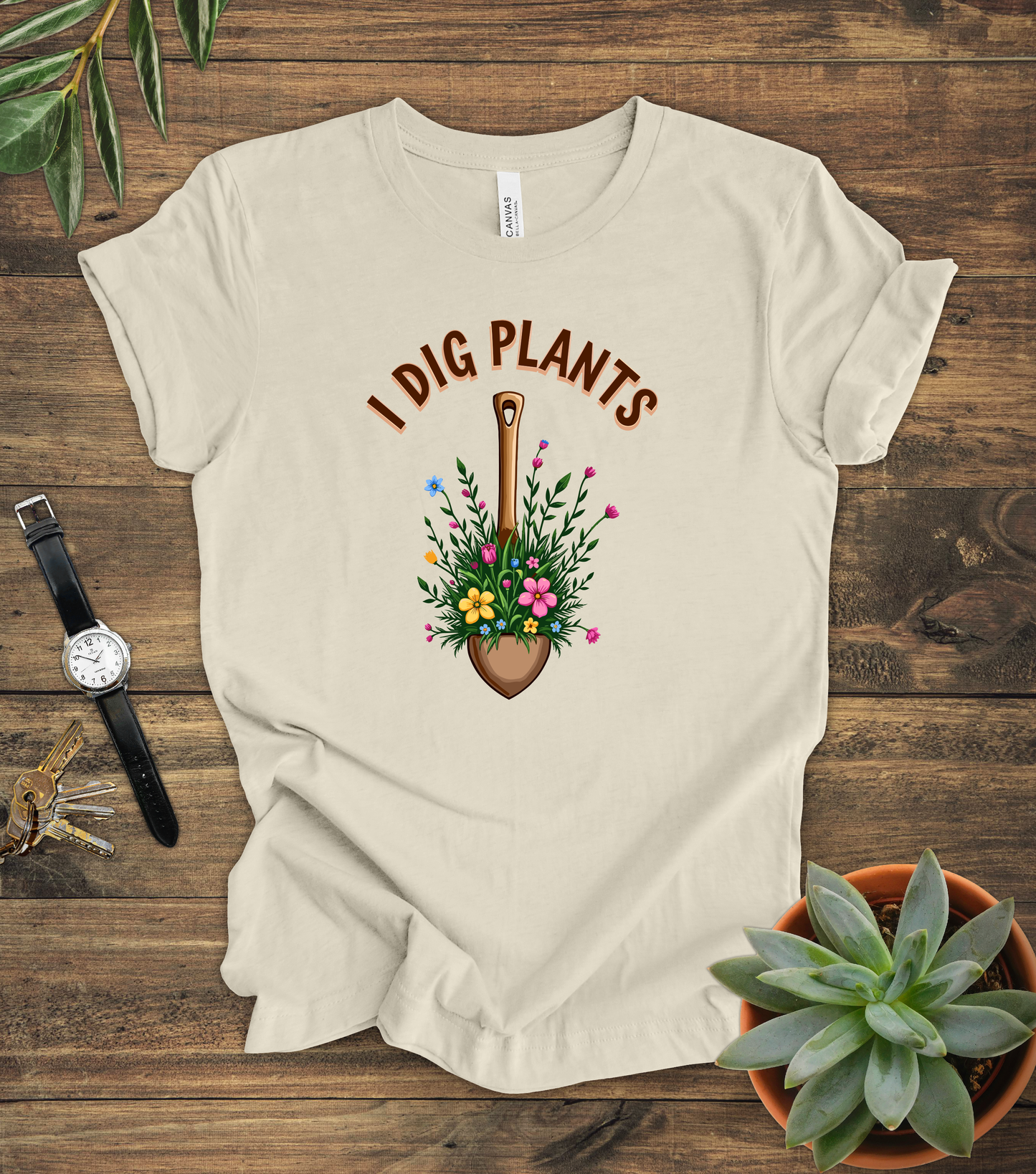 "I Dig Plants" Tee