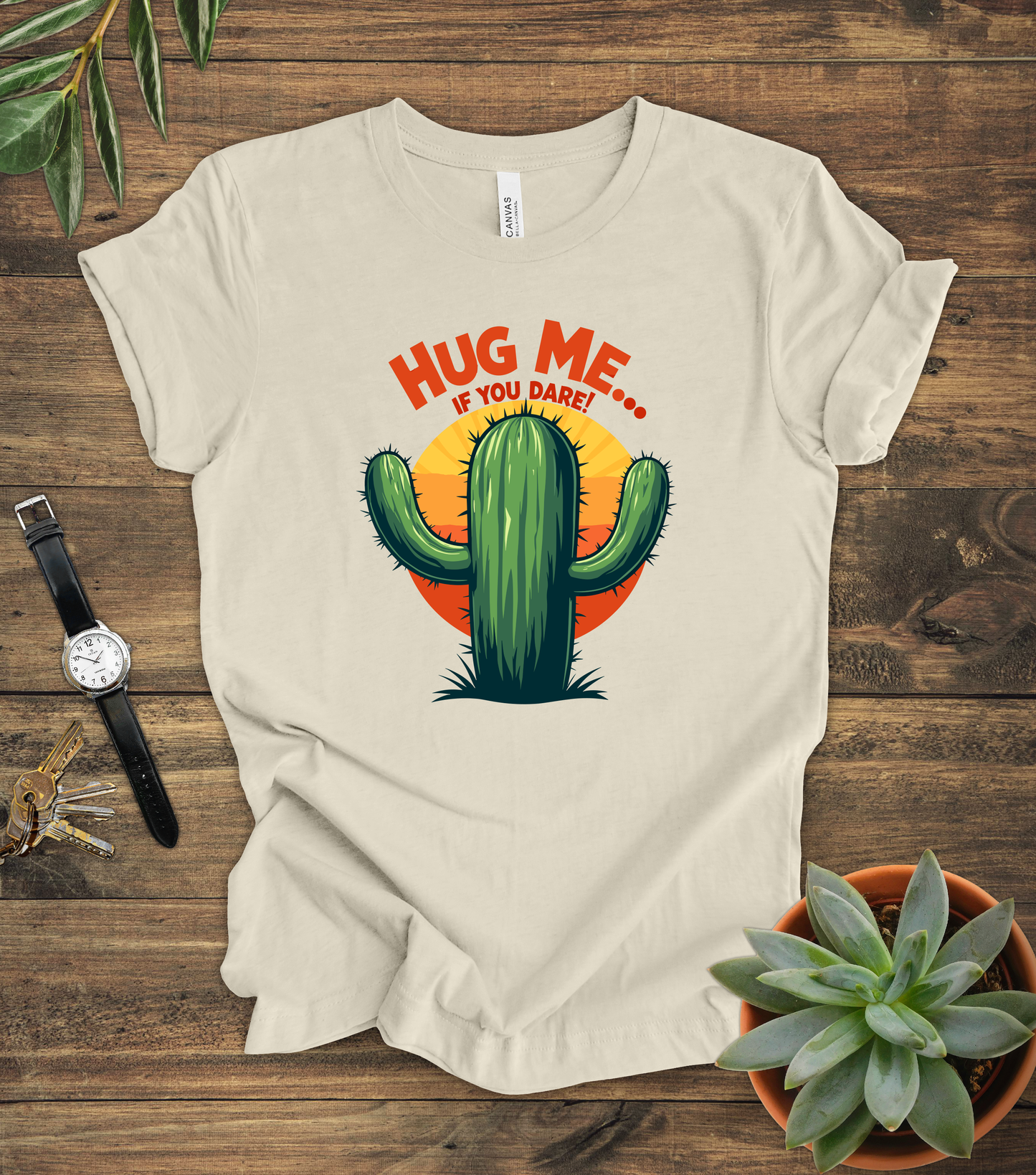 "Hug Me If You Dare" Tee