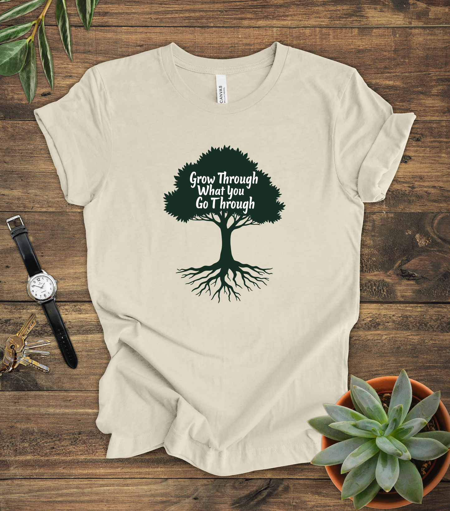 "Grow Through What You Go Through" Tee