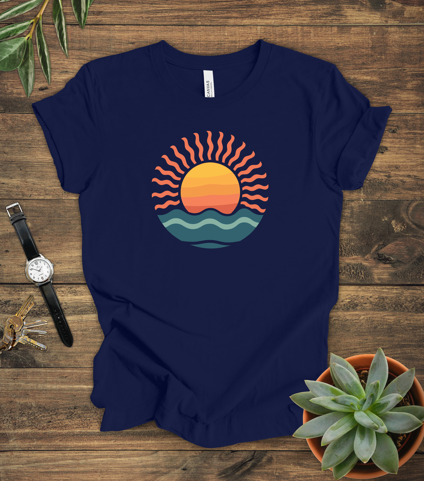 Retro Sunset Tee