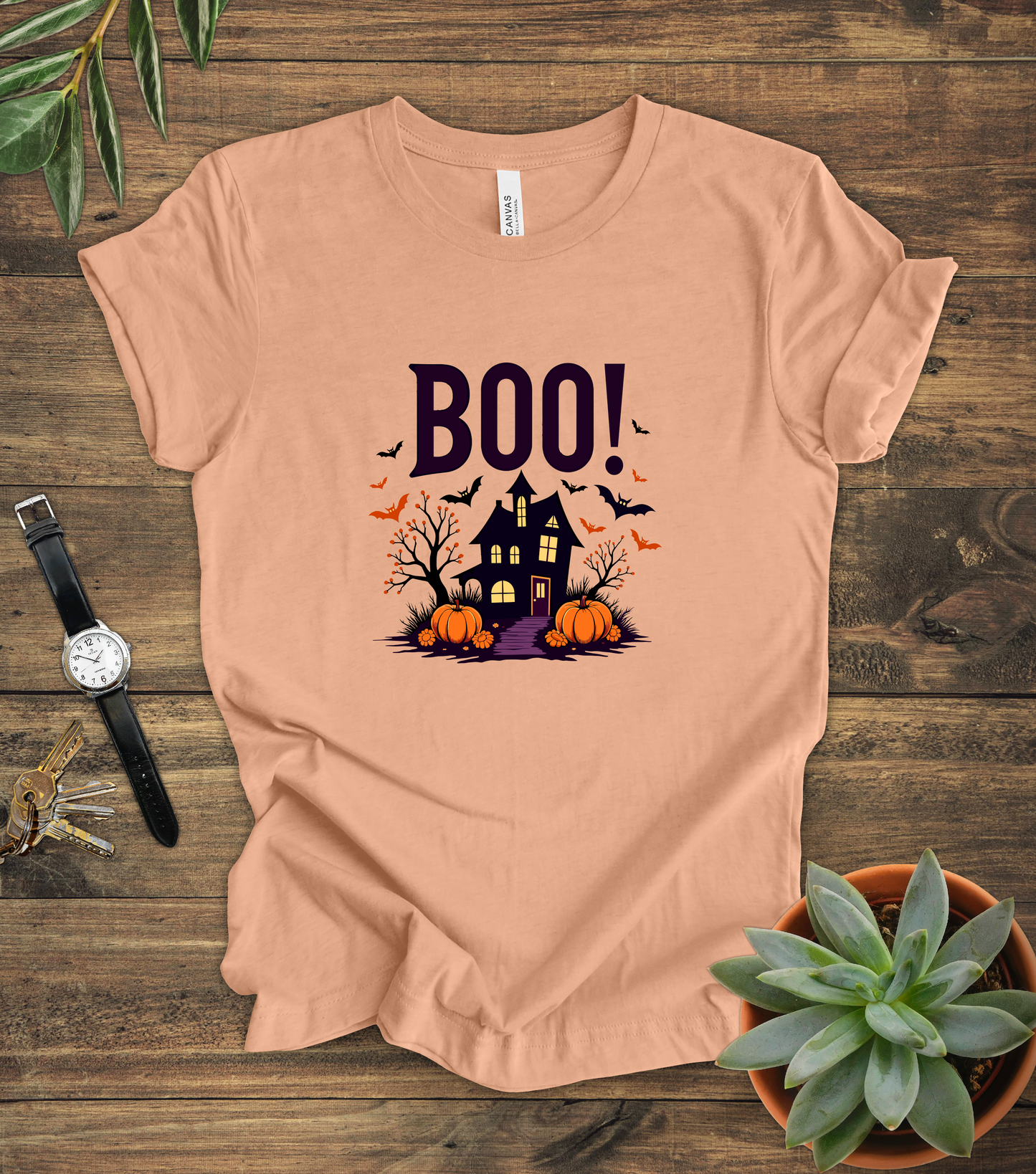 "Boo" Halloween Tee