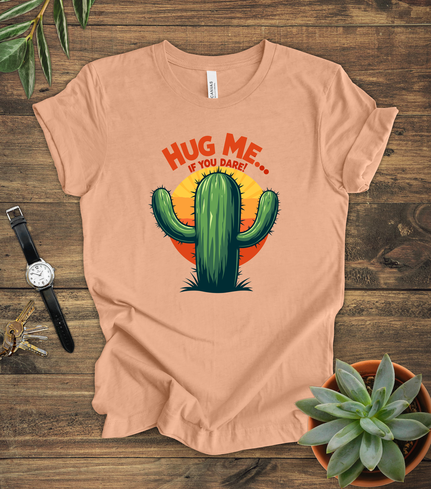 "Hug Me If You Dare" Tee