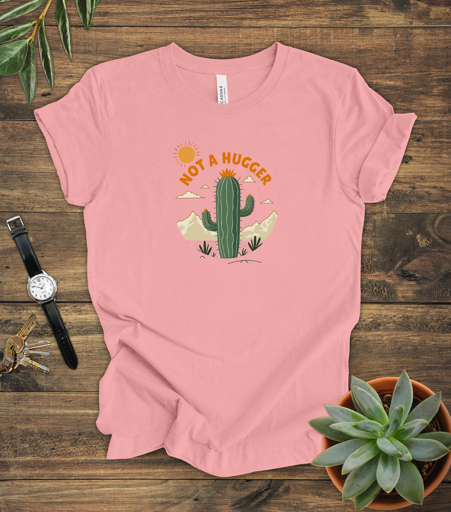 "Not a Hugger" Tee