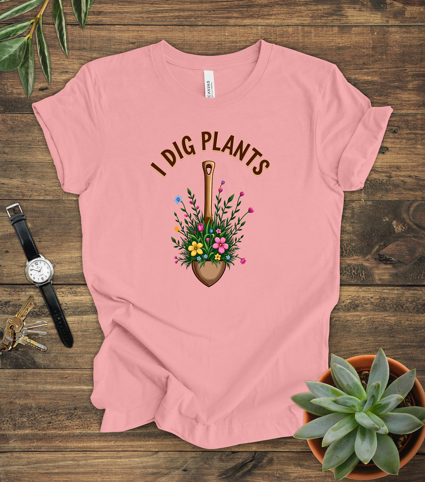 "I Dig Plants" Tee