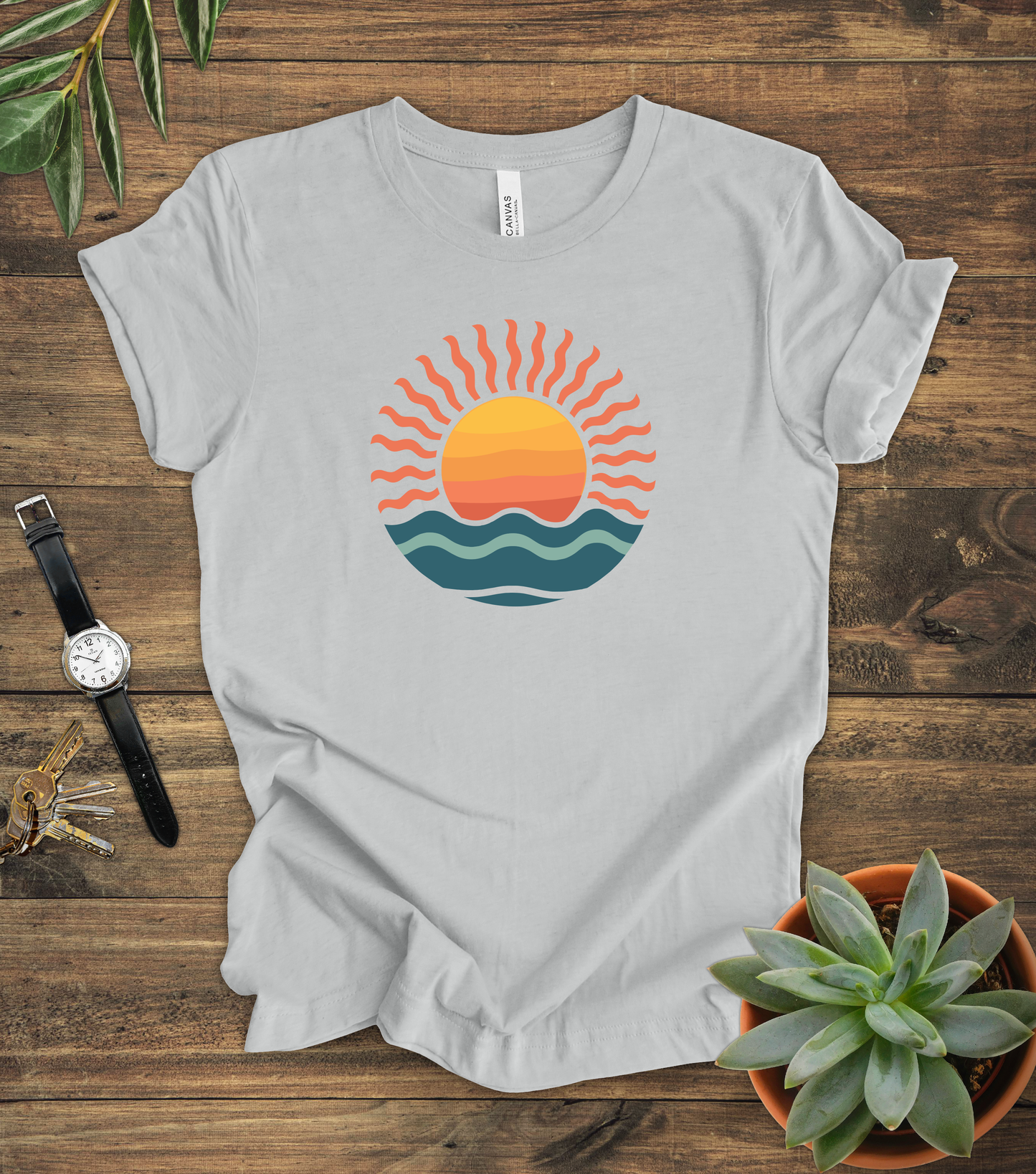 Retro Sunset Tee