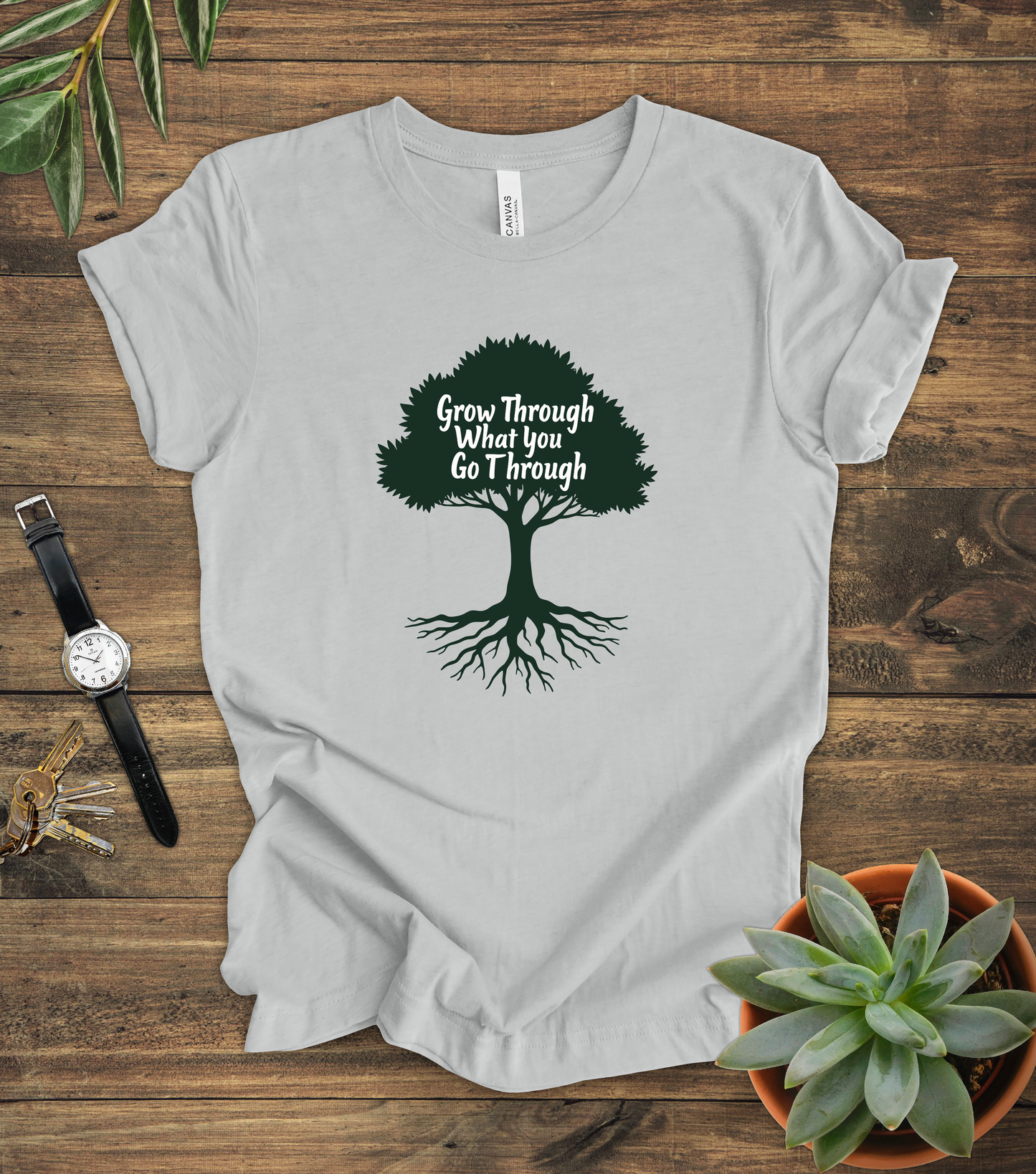 "Grow Through What You Go Through" Tee