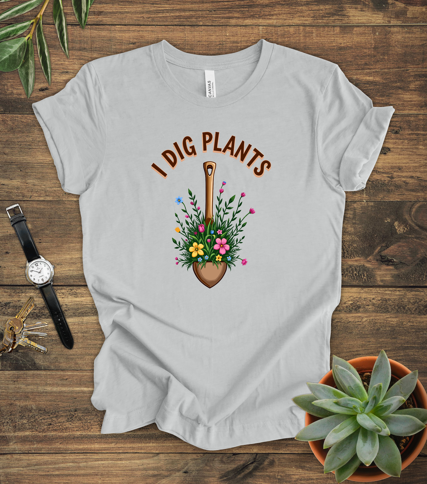 "I Dig Plants" Tee