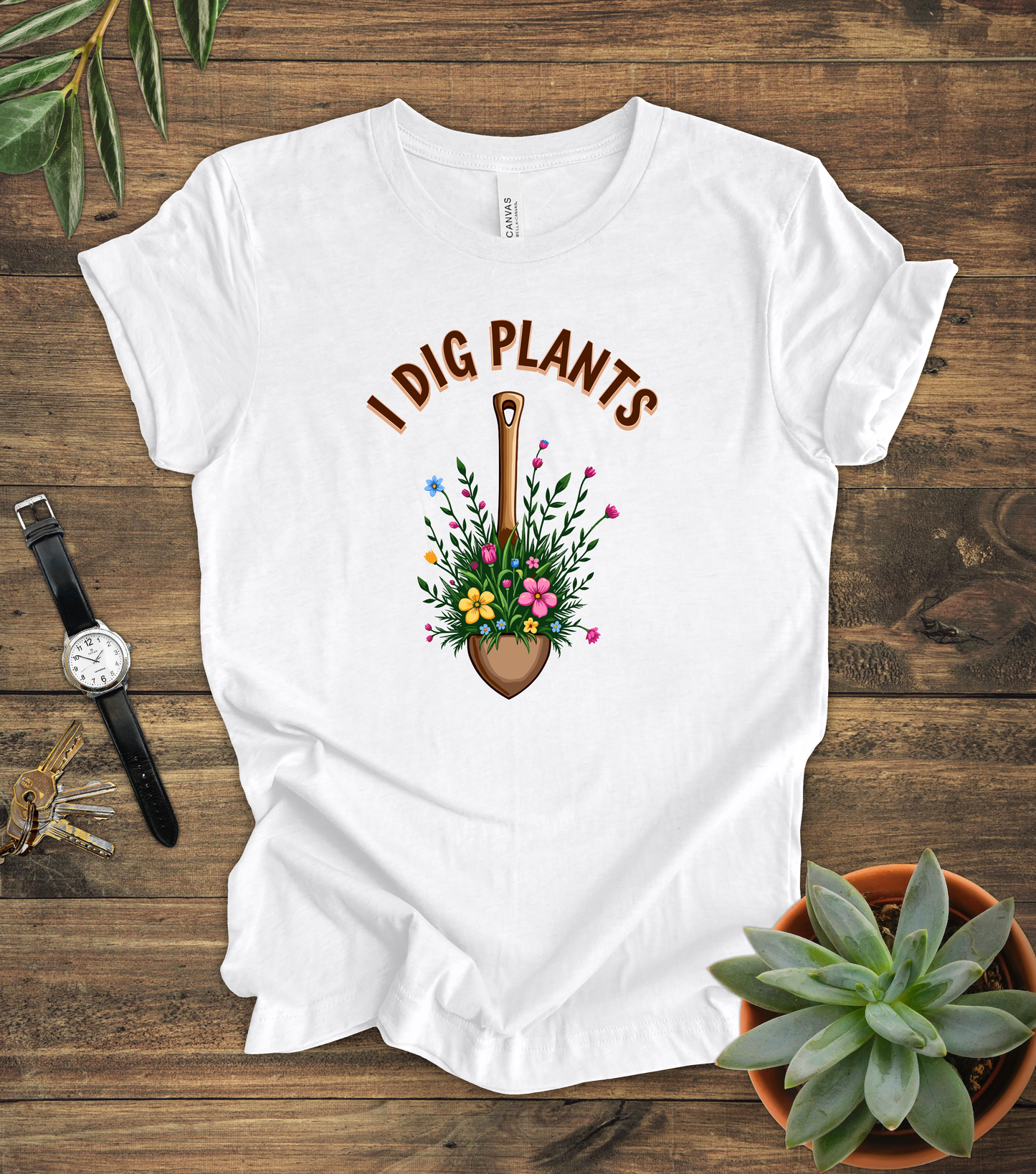"I Dig Plants" Tee
