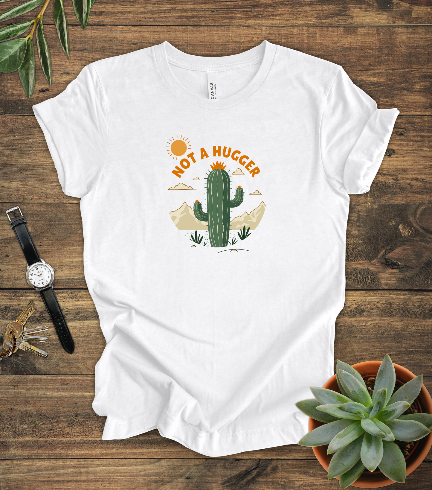 "Not a Hugger" Tee