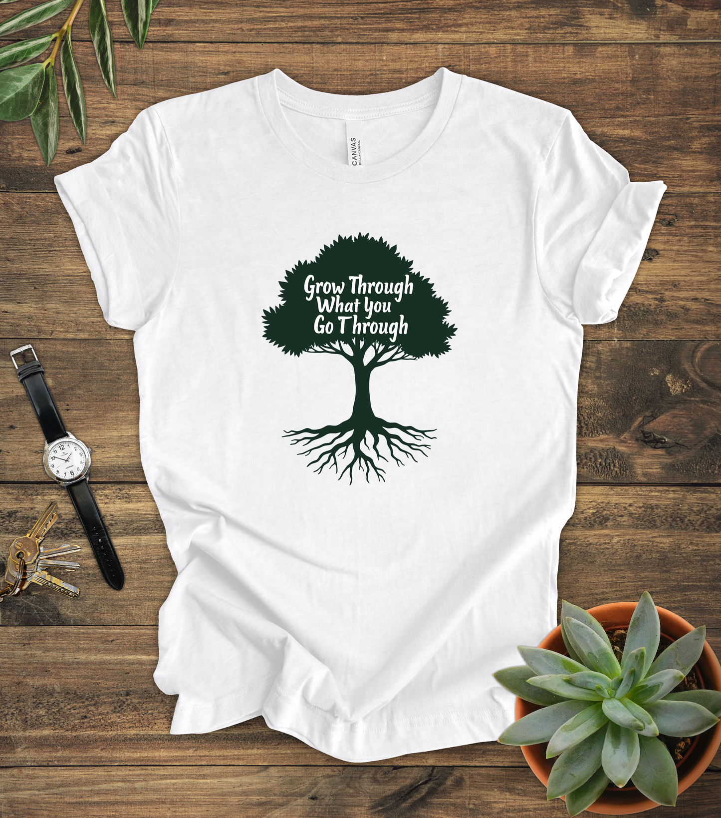 "Grow Through What You Go Through" Tee
