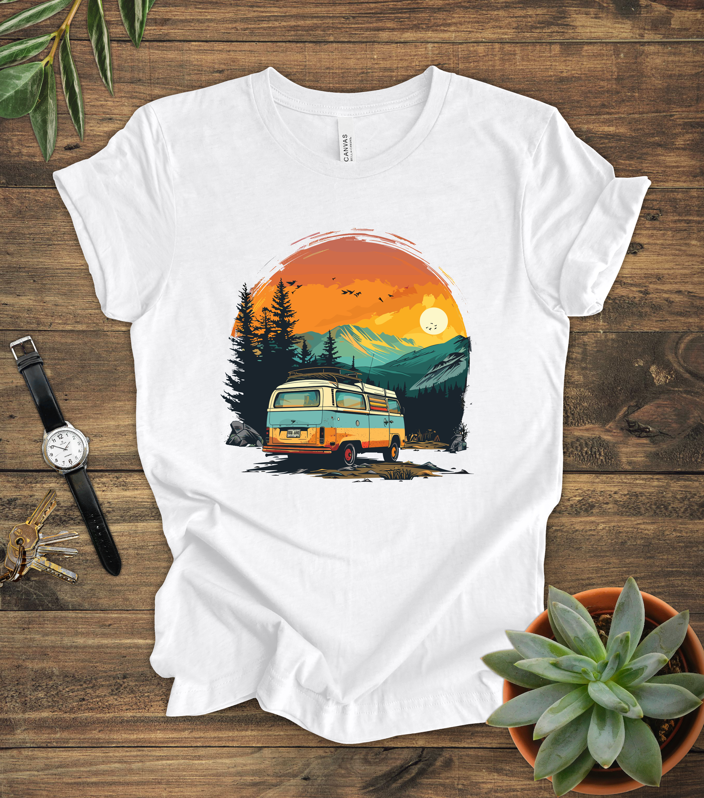 RV Sunset Graphic Tee