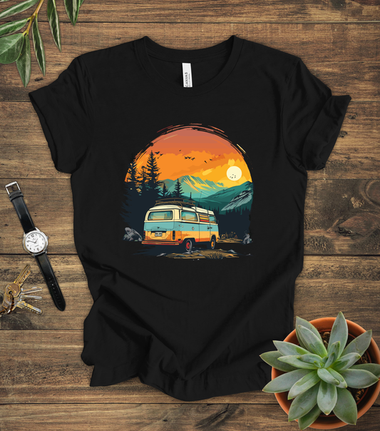 RV Sunset Graphic Tee