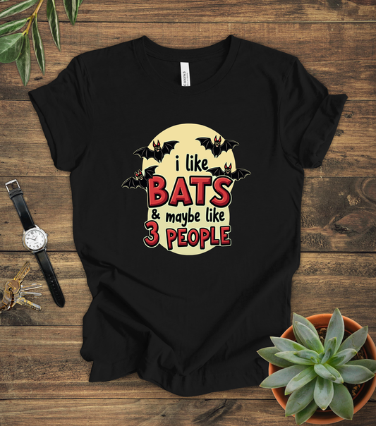 "I Like Bats" Tee