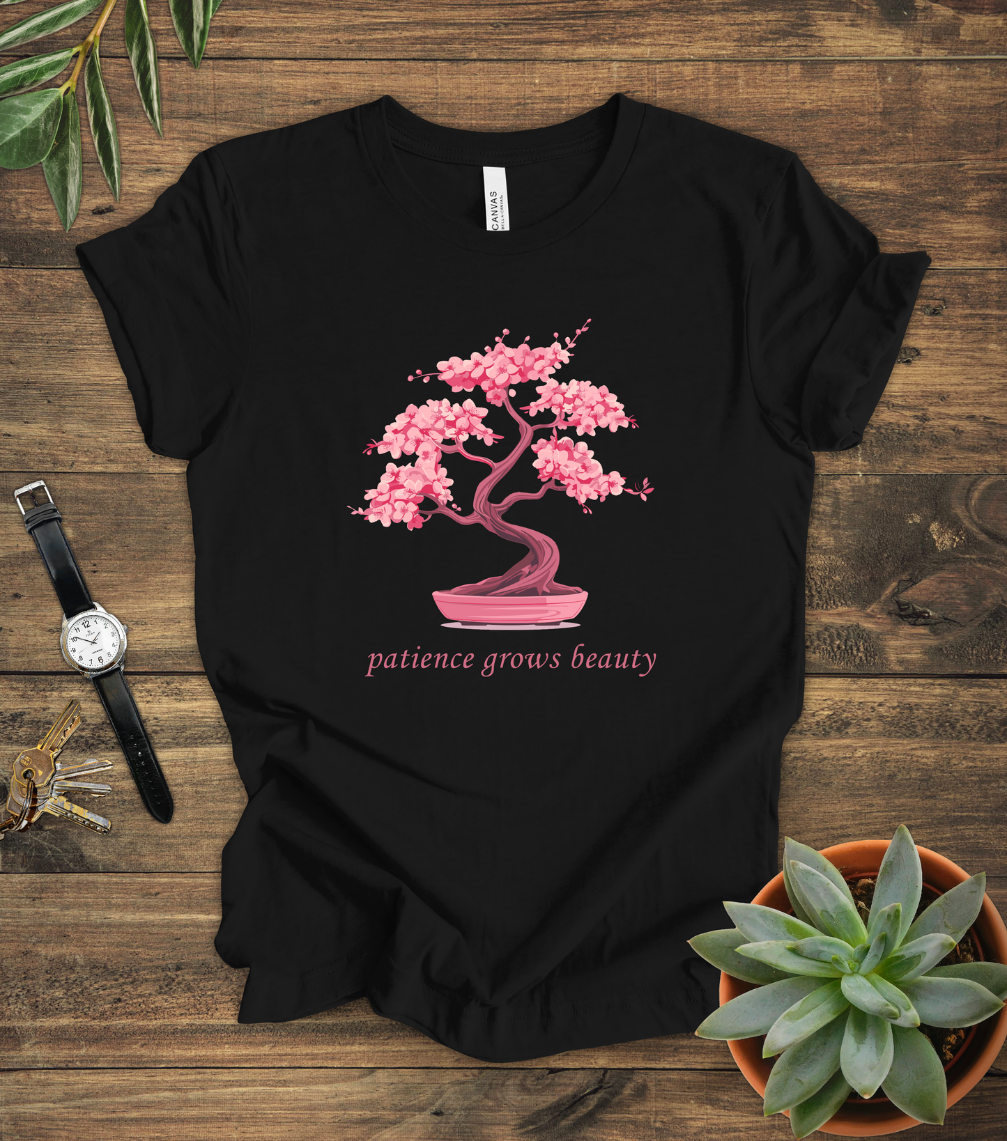 "Patience Grows Beauty" Tee