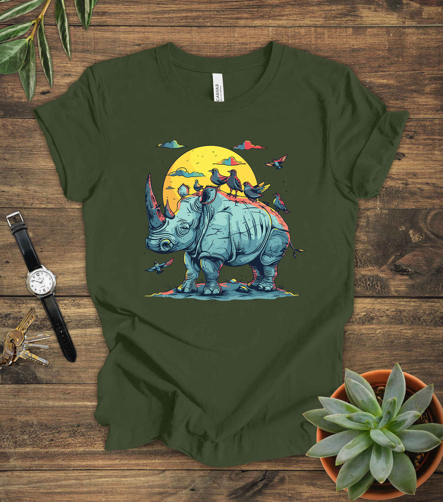 rhino Graphic Tee