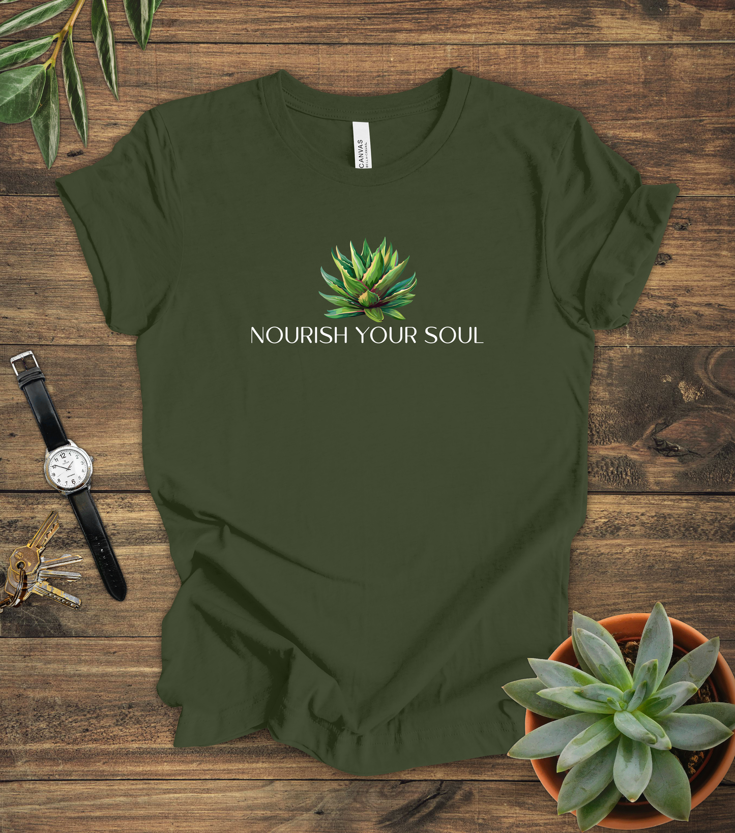 Aloe "Nourish Your Soul" Tee