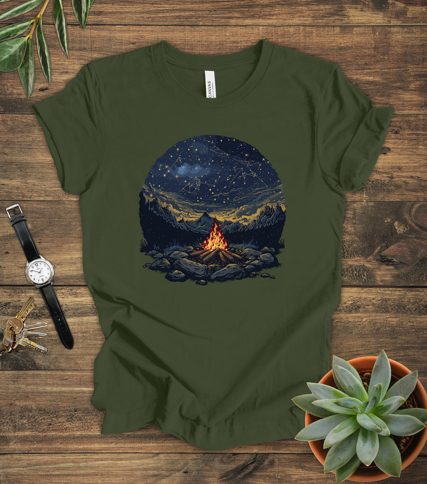 Campfire Graphic Tee