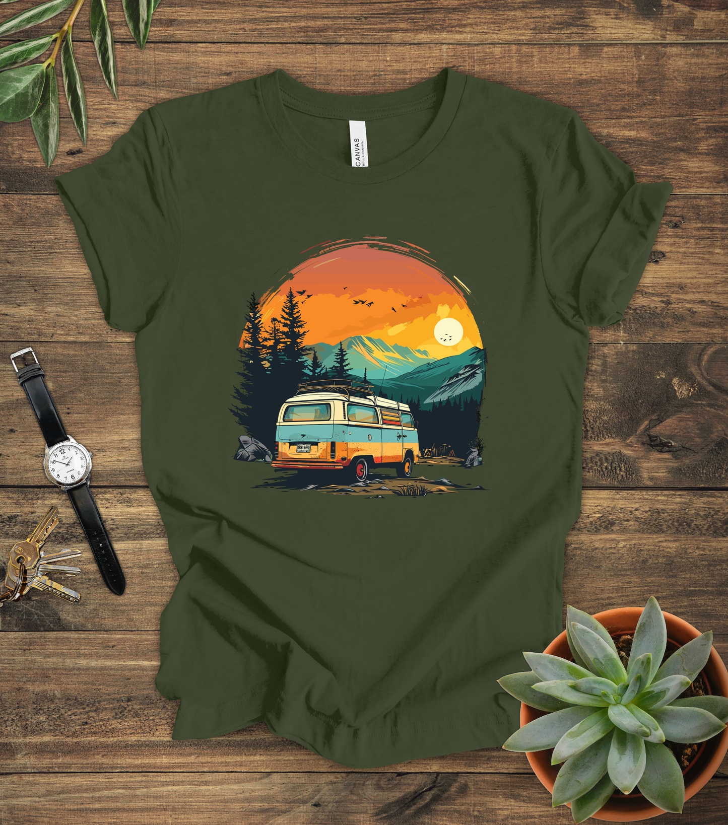 RV Sunset Graphic Tee