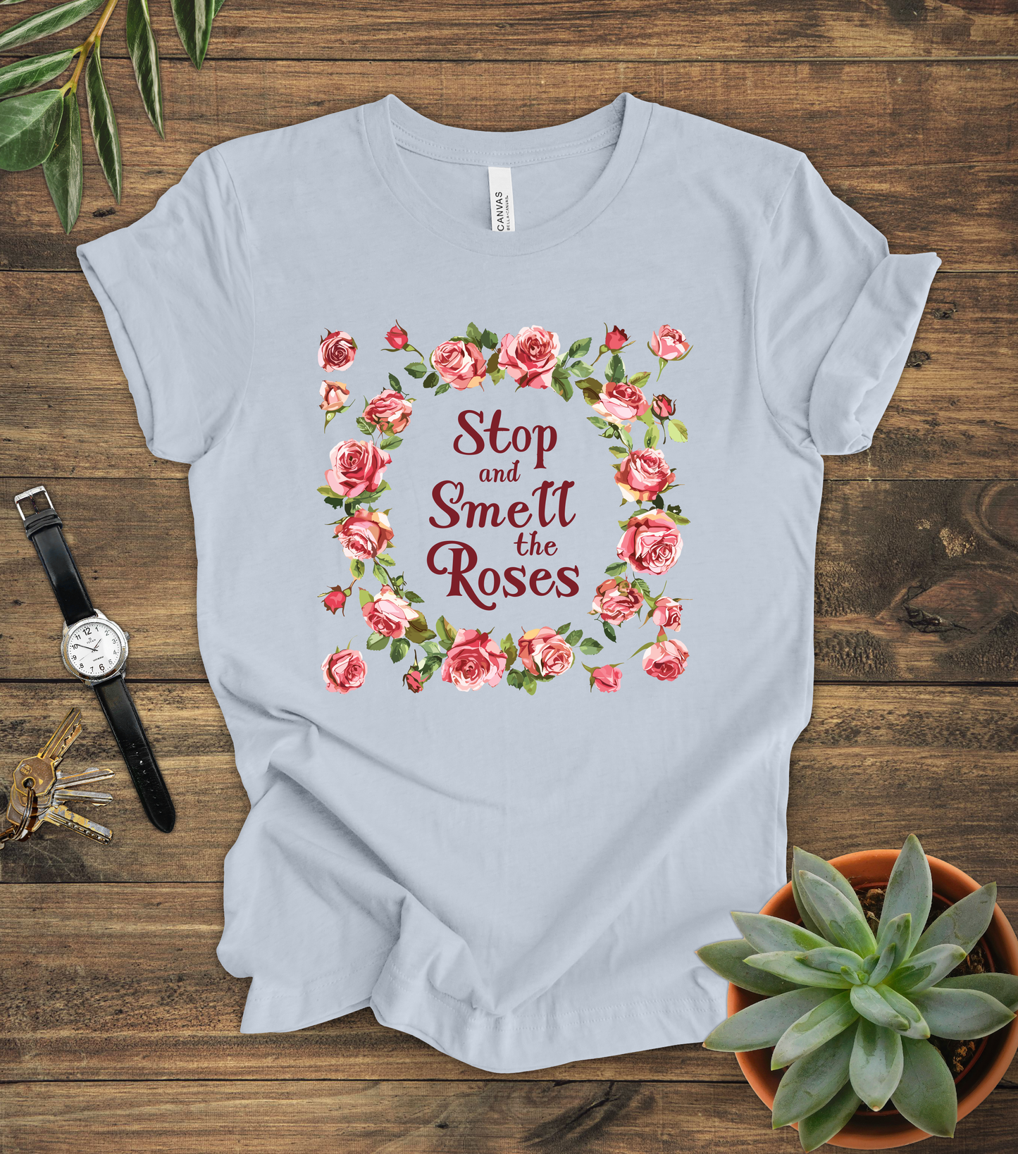 "Smell The Roses" Tee