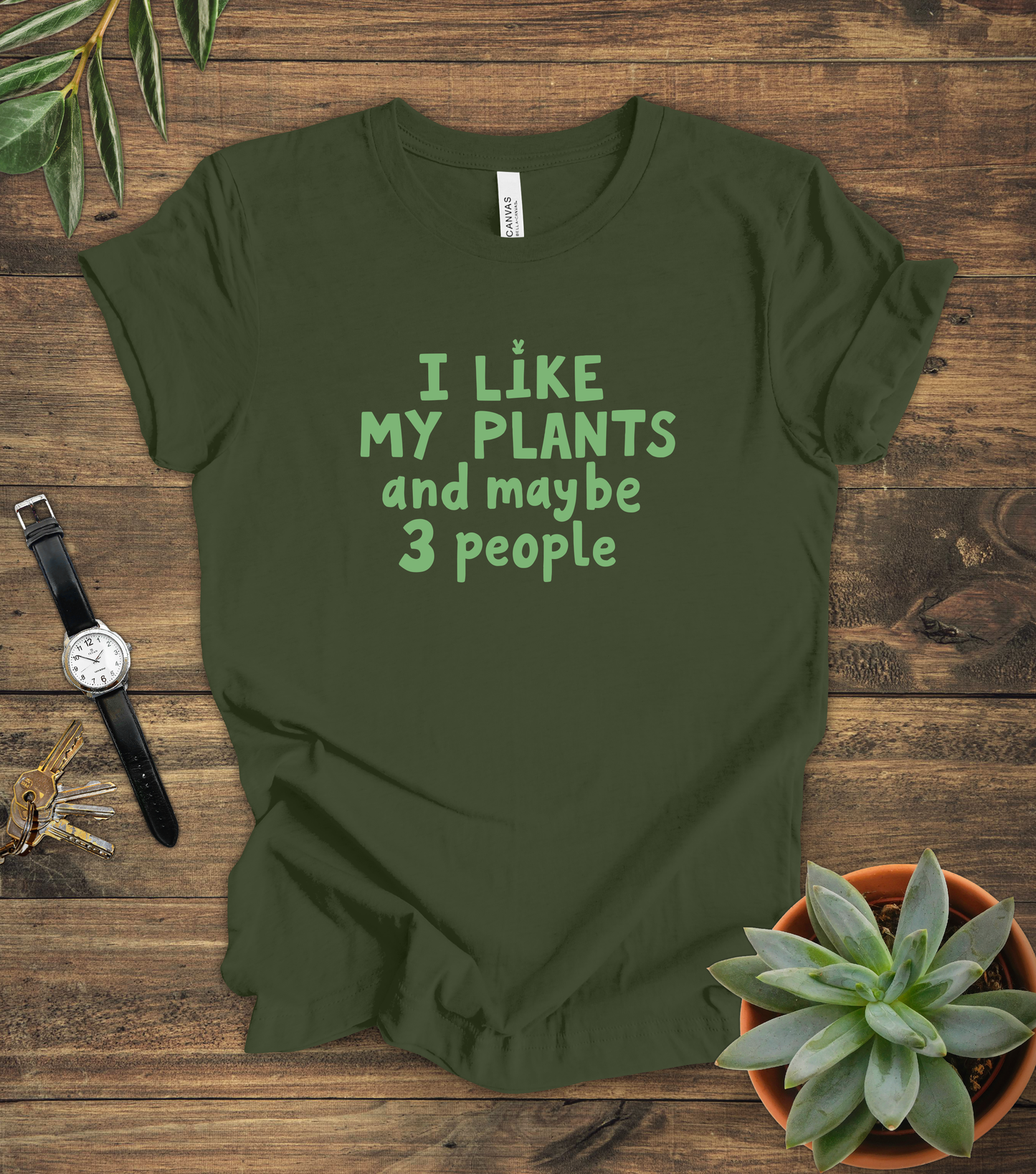 "I Like My Plants" Tee