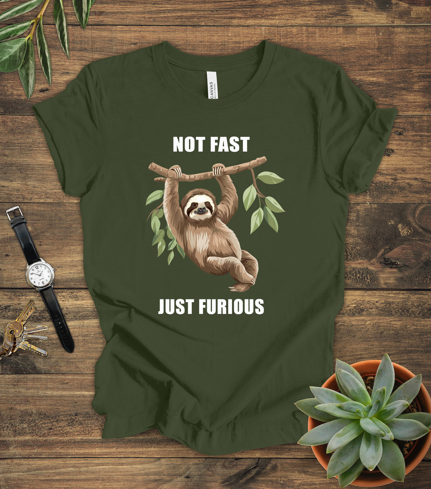 "Not Fast, Just Furious" Tee