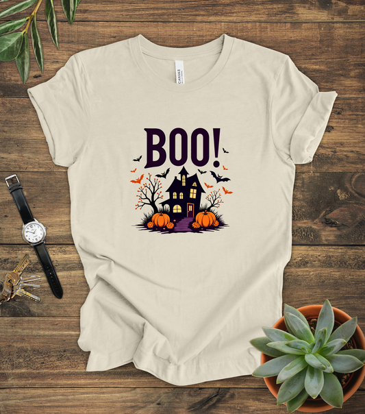 "Boo" Halloween Tee