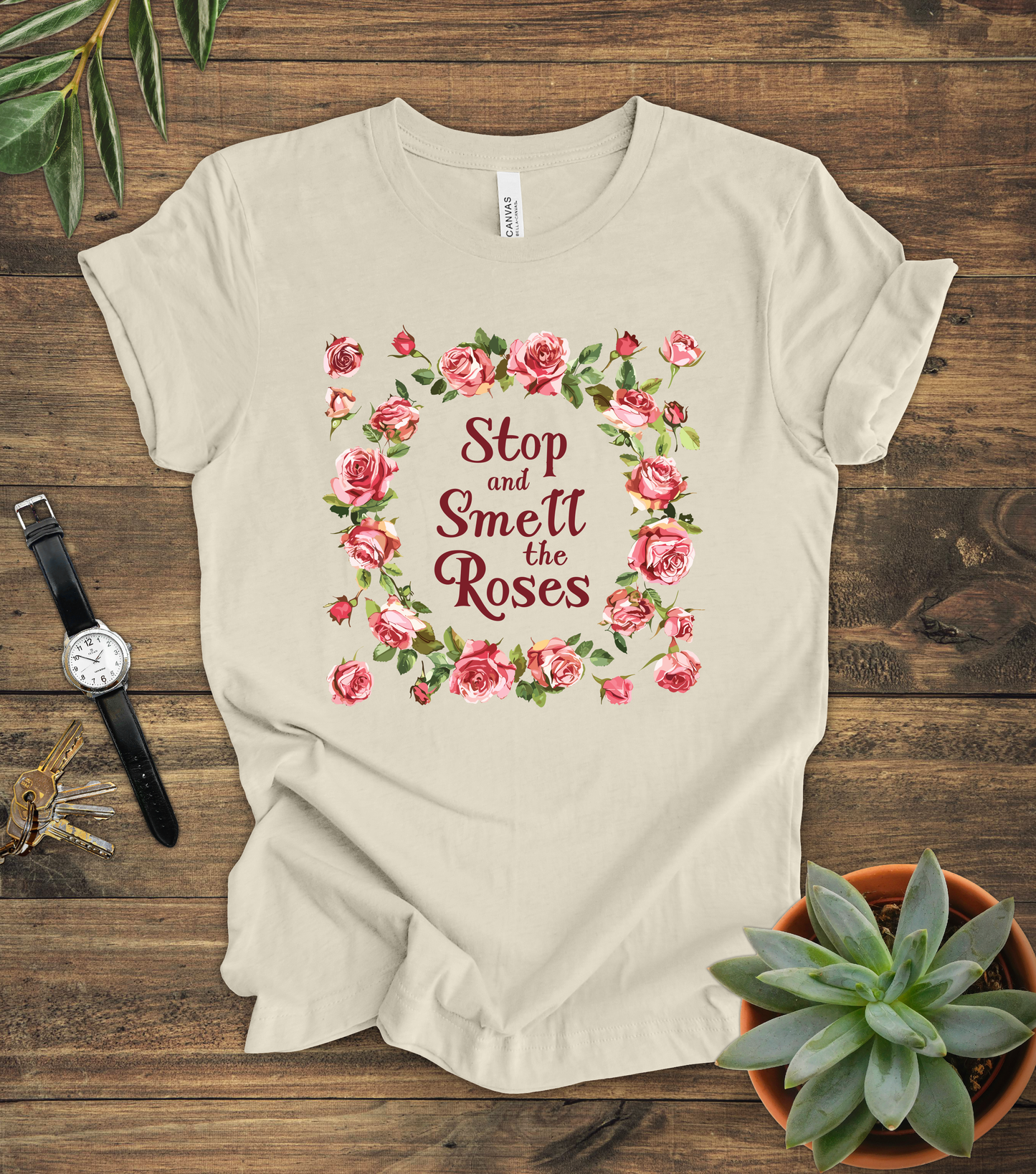 "Smell The Roses" Tee