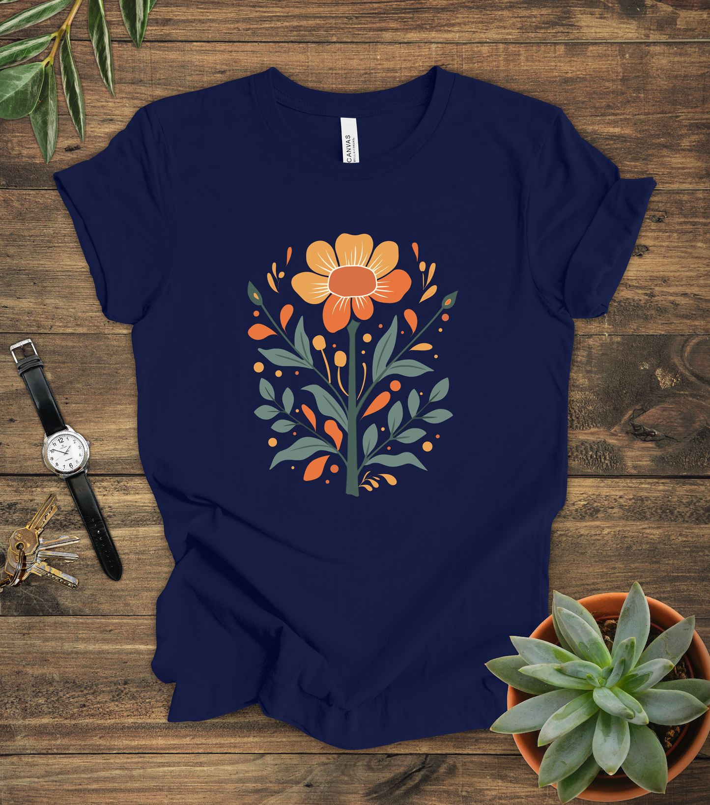 Flower Graphic Tee