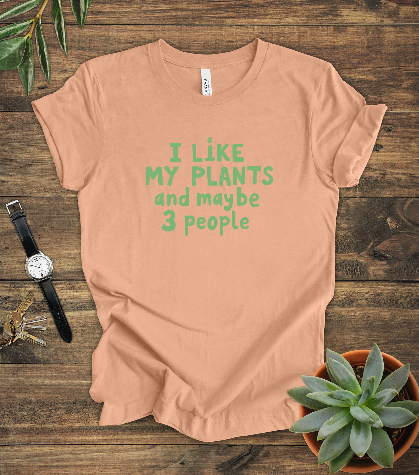 "I Like My Plants" Tee