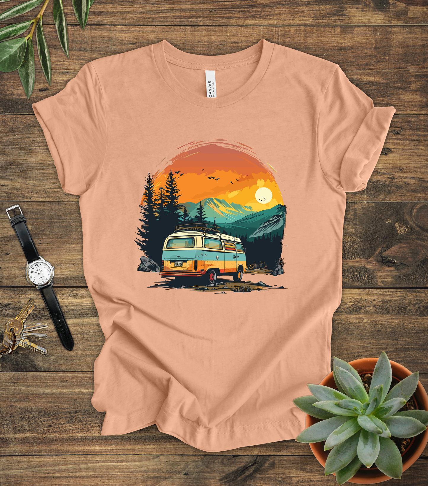 RV Sunset Graphic Tee