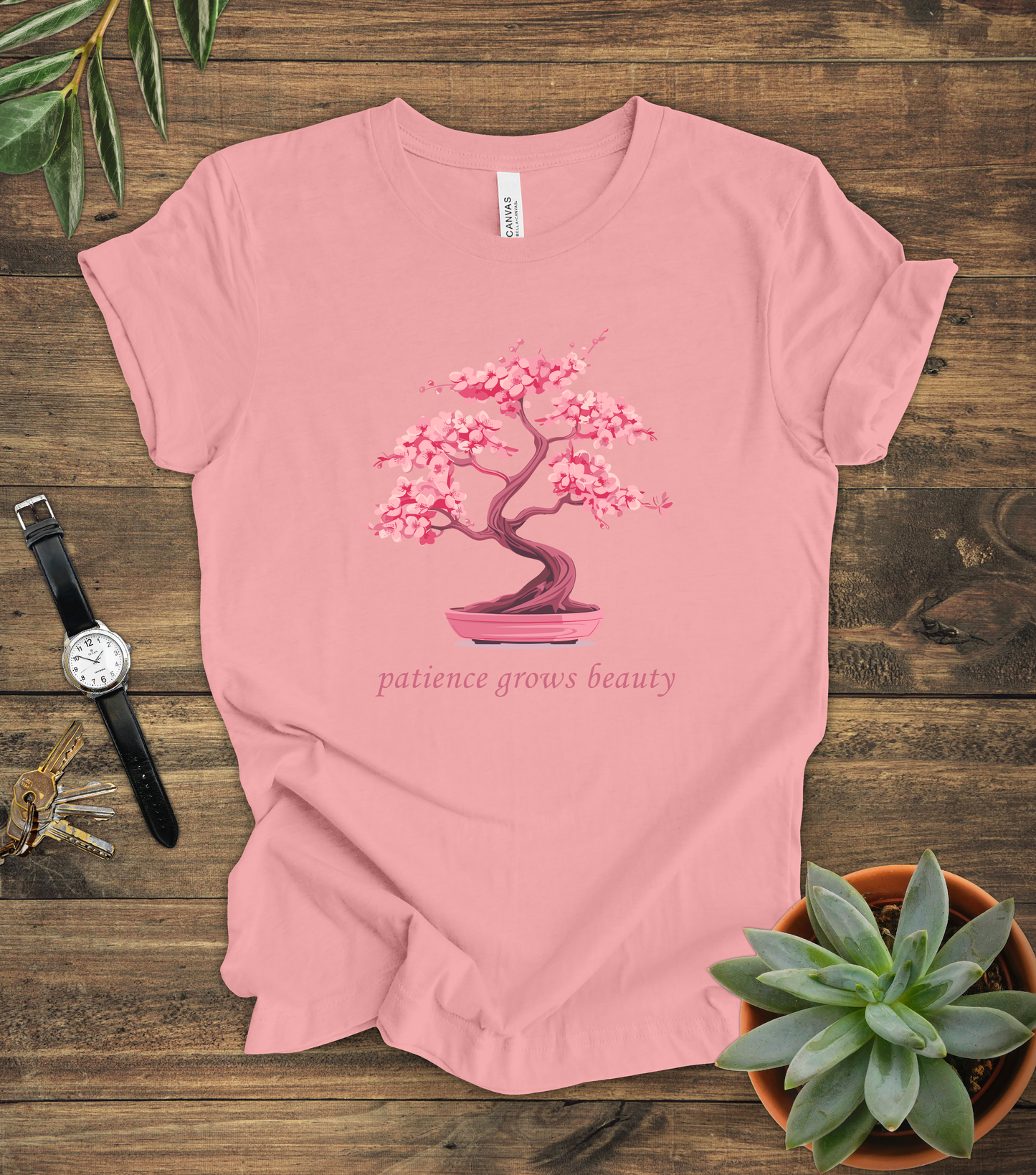 "Patience Grows Beauty" Tee