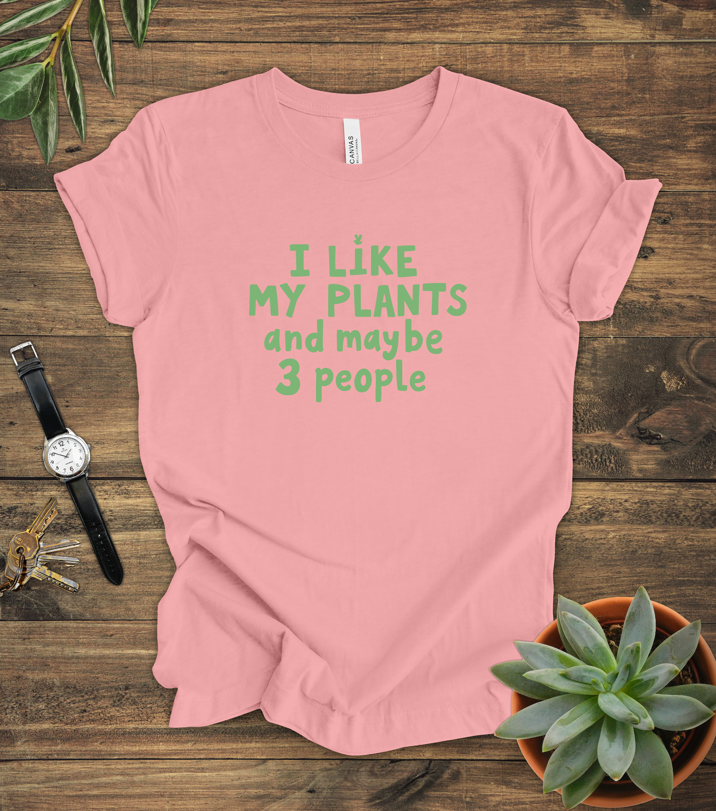 "I Like My Plants" Tee