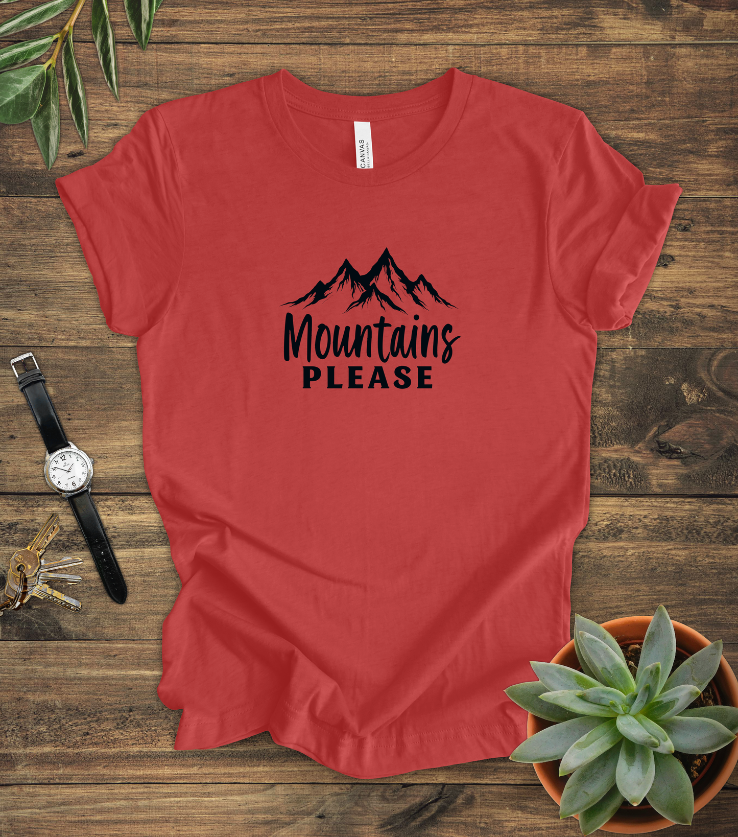 "Mountains Please" Tee