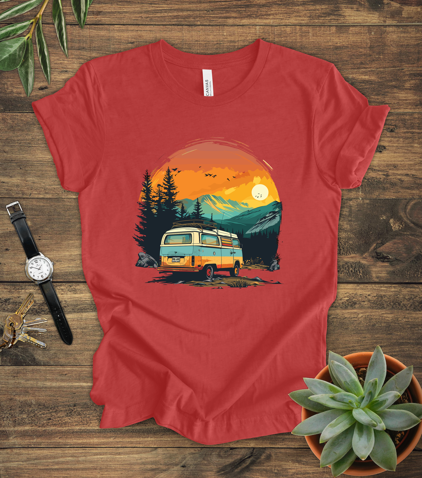 RV Sunset Graphic Tee