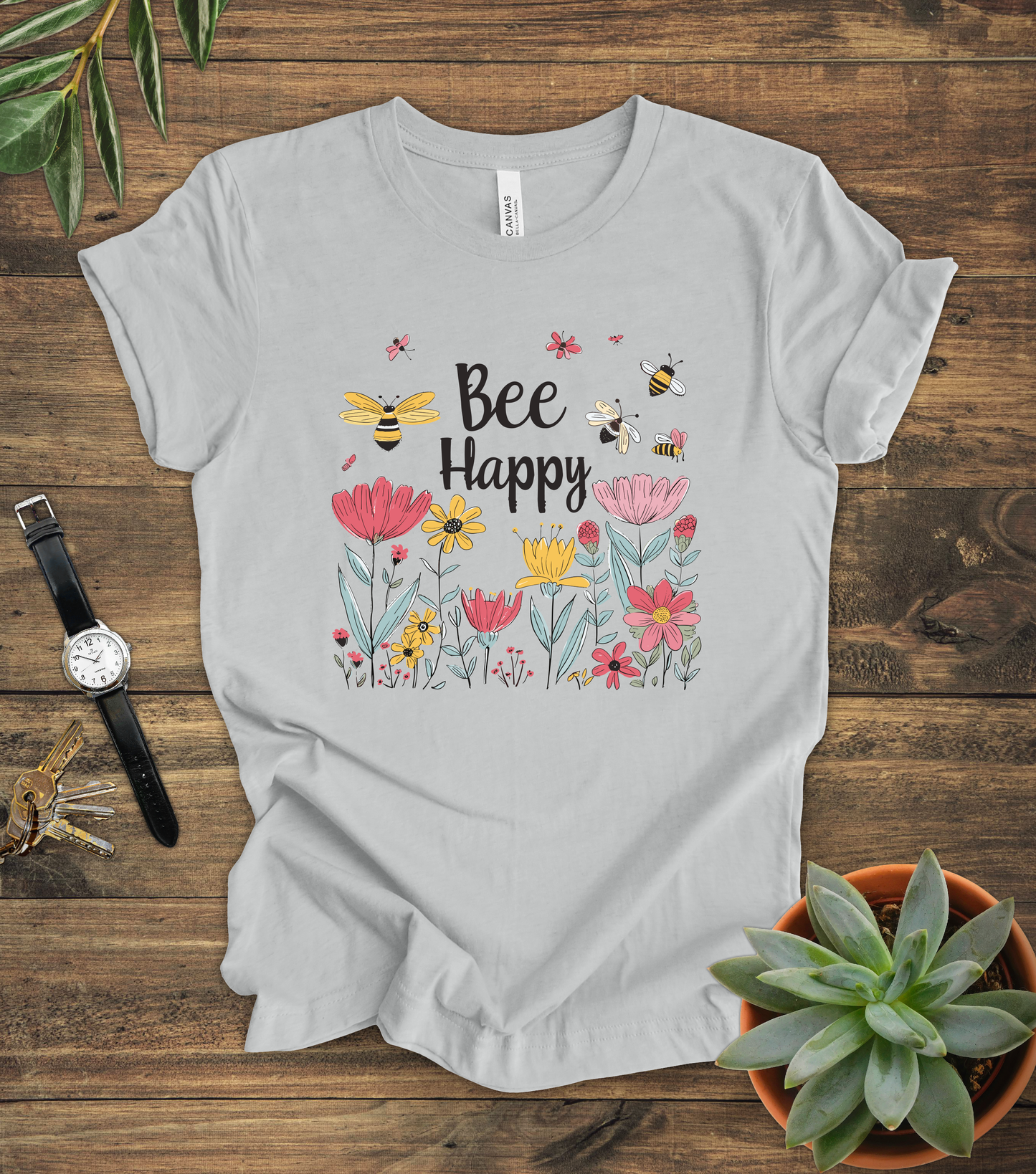 "Bee Happy" Tee