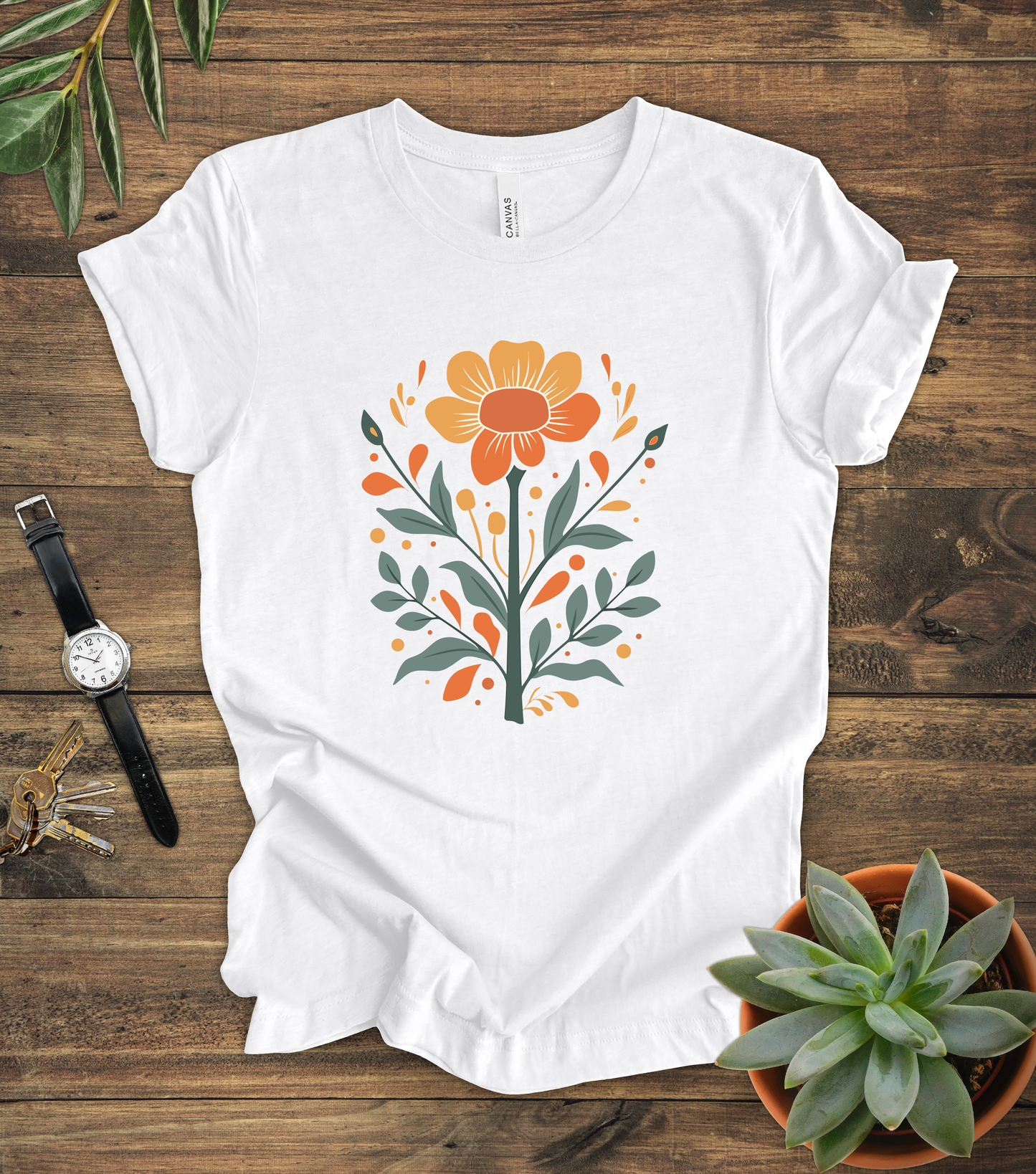 Flower Graphic Tee