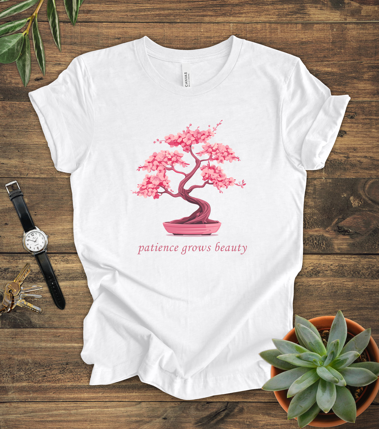 "Patience Grows Beauty" Tee